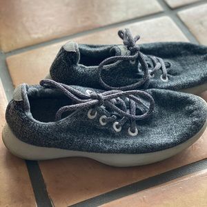 Allbirds grey wool runners